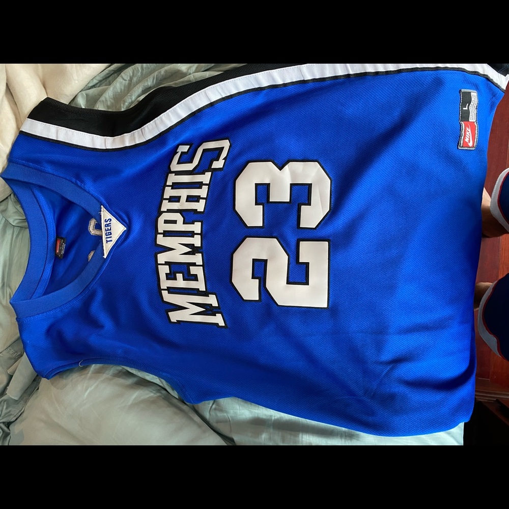 Derrick Rose Memphis Jersey Large
